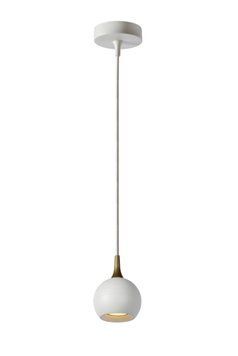 Підвісний світильник Lucide FAVORI &Oslash; 9 cm 1xGU10 White, WHITE