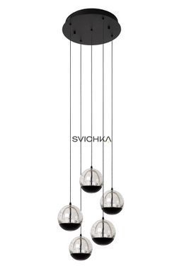 Подвесной светильник Lucide SENTUBAL &Oslash; 35 cm LED Dim. 5x5,2W 2700K Black