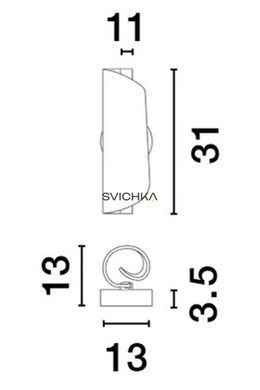 Бра Nova luce VALENTIN, Brass