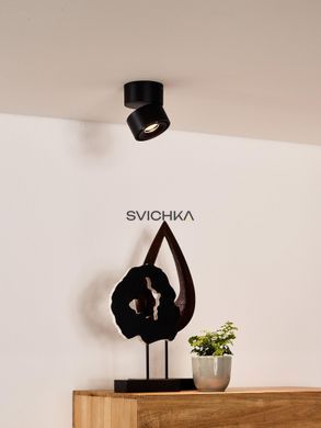 Потолочный точечный светильник Lucide YUMIKO &Oslash; 7,8 cm LED Dim. 1x10W 2700K Black