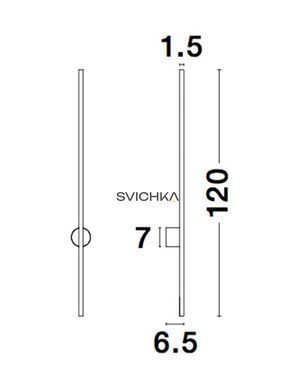 Настенный светильник Nova Luce ADEN 120