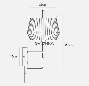 Бра Nordlux Dicte White