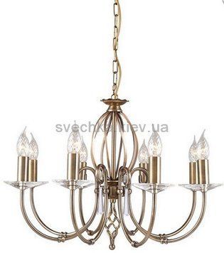 Люстра Elstead AG8 AGED BRASS