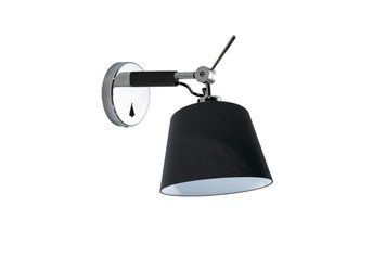 Бра Azzardo AZ1565 Zyta Wall XS Black, Хром, Чорний