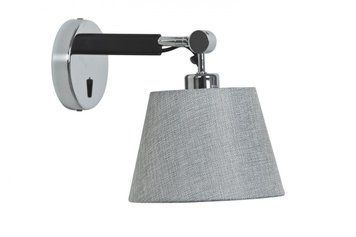 Бра Azzardo AZ2491 Zyta Wall XS Grey, Хром, Сірий