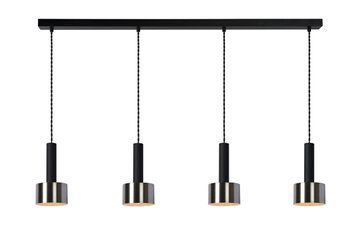 Підвісний світильник Lucide TEUN 4xE27 Black, BLACK