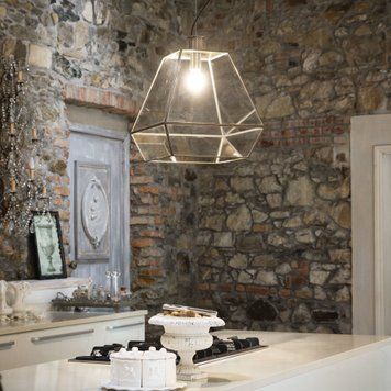 Ideal Lux ORANGERIE SP1 BIG Antique Brass 160085
