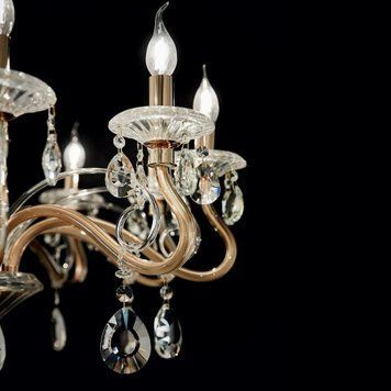 Ideal Lux NEGRESCO SP10 Золото 087771