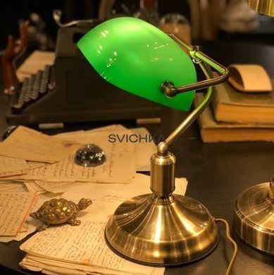 Настільна лампа Ideal Lux LAWYER TL1 Antique Brass 045030