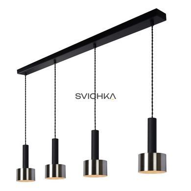 Подвесной светильник Lucide TEUN 4xE27 Black