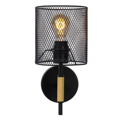 Настенный светильник Lucide BASKETT 1xE27 Black