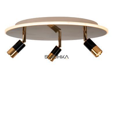 Потолочный светильник Lucide JUBEL &Oslash; 48 cm LED Dim. 2700K Matt Gold / Brass