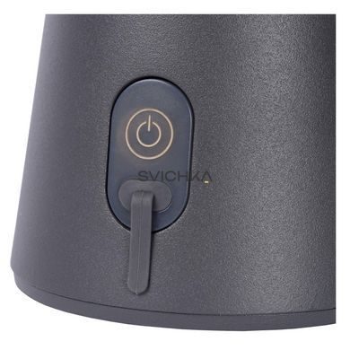 Акумуляторна настільна лампа для дому та вулиці Lucide LA DONNA Battery pack/batteries &Oslash; 19,7 cm LED Dim. 1x2W 2700K IP54 Anthracite, Anthracite, Антрацит, Антрацит