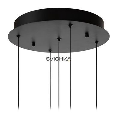 Подвесной светильник Lucide SENTUBAL &Oslash; 35 cm LED Dim. 5x5,2W 2700K Black