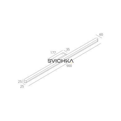 Настенный светильник Skarlat RWLB116 18W WH 4000K