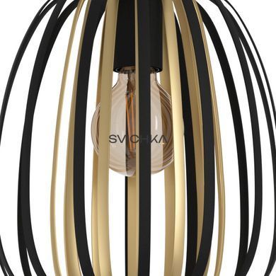 Підвісний світильник Eglo ENCINITOS 1 Black/Gold