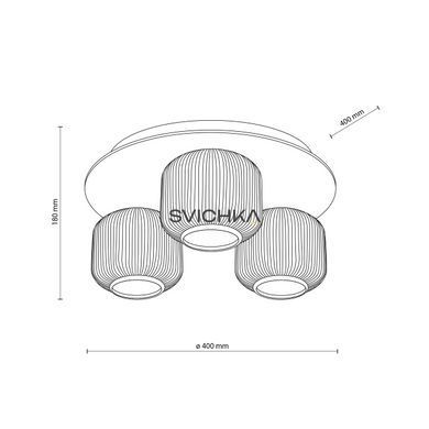 Стельовий світильник TK Lighting 11068 SALVIA 3, Brown