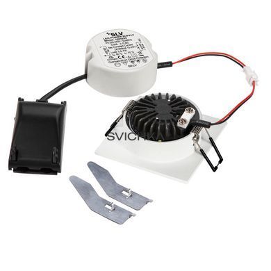 Врізний точковий світильник SLV NEW TRIA S, 7.2W, White