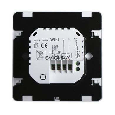 Терморегулятор ECOTERM SEN Wi-Fi, White