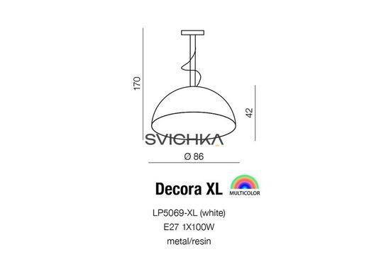 Люстра AZzardo Decora XL AZ2159 white