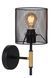 Настенный светильник Lucide BASKETT 1xE27 Black, BLACK