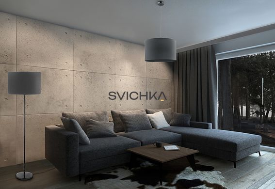Люстра Nowodvorski HOTEL GRAY 9298, Хром, Сірий