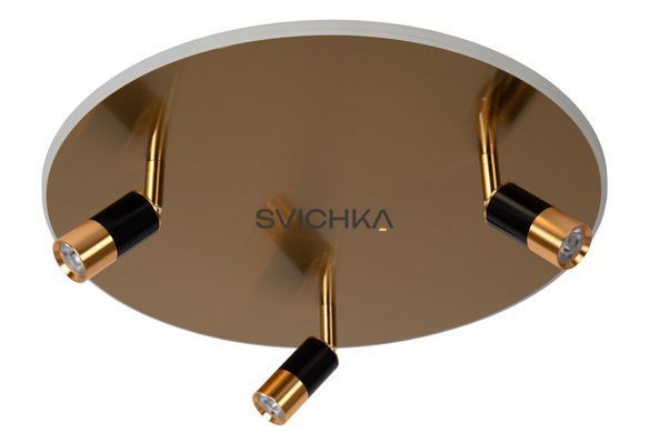 Потолочный светильник Lucide JUBEL &Oslash; 48 cm LED Dim. 2700K Matt Gold / Brass