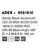 Настенный светильник Nova Luce ADEN 120, Black