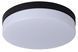 Стельовий світильник для ванної Lucide BISKIT &Oslash; 28 cm LED 1x18W 2700K IP44 Motion & Day/Night Sensor Black, BLACK