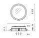 Точечный светильник Arkos Light DEEP MAXI A2480211WT