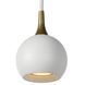 Подвесной светильник Lucide FAVORI &Oslash; 9 cm 1xGU10 White, WHITE