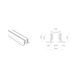Врезной трек Nowodvorski CTLS RECESSED TRACK 3 CIRCUIT, 2м, White