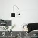 Бра Lucide BUDDY LED 1x4W 4000K Black, BLACK