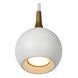 Подвесной светильник Lucide FAVORI &Oslash; 9 cm 1xGU10 White, WHITE
