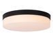 Стельовий світильник для ванної Lucide BISKIT &Oslash; 28 cm LED 1x18W 2700K IP44 Motion & Day/Night Sensor Black, BLACK