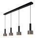 Подвесной светильник Lucide TEUN 4xE27 Black, BLACK