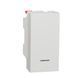 Выключатель Schneider Electric Unica New 1-клавишный с подсветкой, схема 1а, 10А, 1 модуль