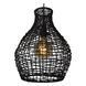 Подвесной светильник Lucide ALBAN &Oslash; 35 cm 1xE27 Black, BLACK