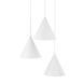 Підвісний світильник TK-Lighting CONO 3 CIRCLE S, White