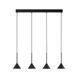 Підвісний світильник TK-Lighting CONO 4, Black