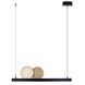 Підвісний світильник Maxlight MOMO, Black/Gold