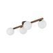 Потолочный светильник TK Lighting ESTERA 4, Brown/White