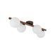 Потолочный светильник TK Lighting ESTERA 4, Brown/White