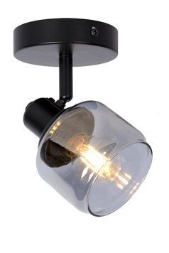 Стельовий точковий світильник Lucide BJORN 1xE14 Black, BLACK