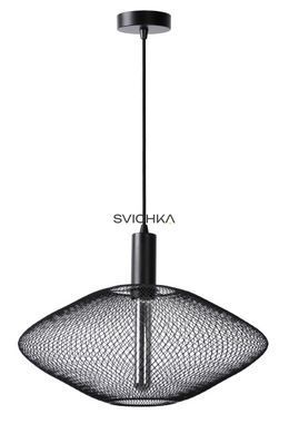 Підвісний світильник Lucide MESH &Oslash; 45 cm 1xE27 Black, BLACK, Чорний, Чорний