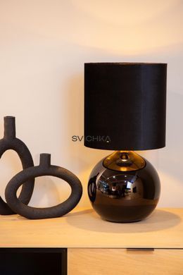 Настільна лампа Lucide ESTERAD 1xE14 Black, BLACK, Чорний, Золотий, Чорний
