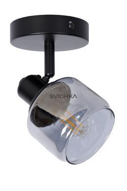 Стельовий точковий світильник Lucide BJORN 1xE14 Black, BLACK