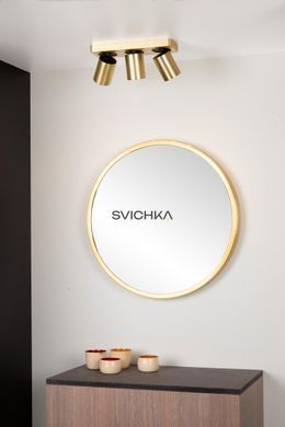 Стельовий точковий світильник Lucide NIGEL LED Dim to warm GU10 3x5W 2200K/3000K Matt Gold / Brass, Matt Gold / Brass