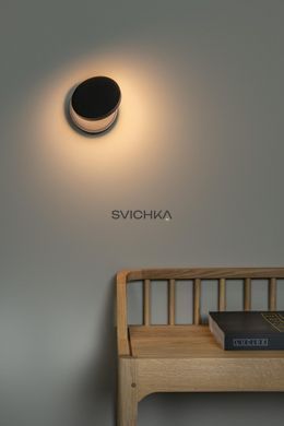 Настенный светильник Lucide UFOR LED Dim to warm 1800K/3000K Black