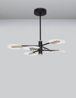 Підвісний світильник Nova luce GENTI 6 Black/Gold